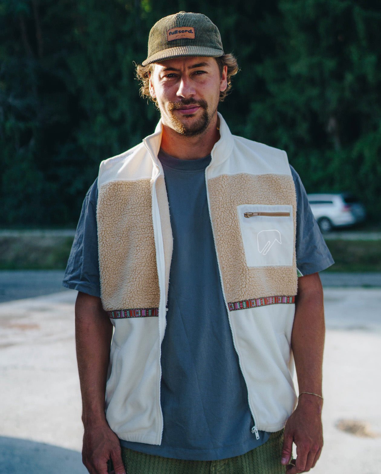 Vintage Fleece Vest