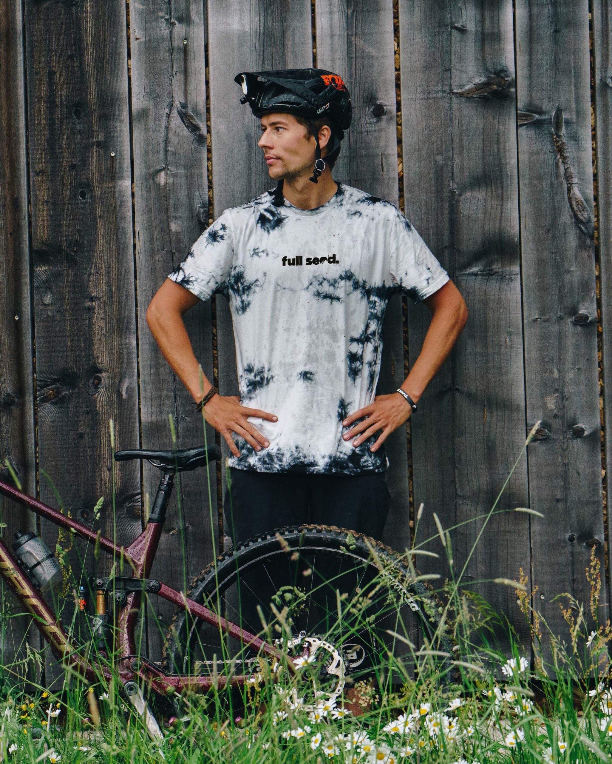 Black & White Batik Shirt