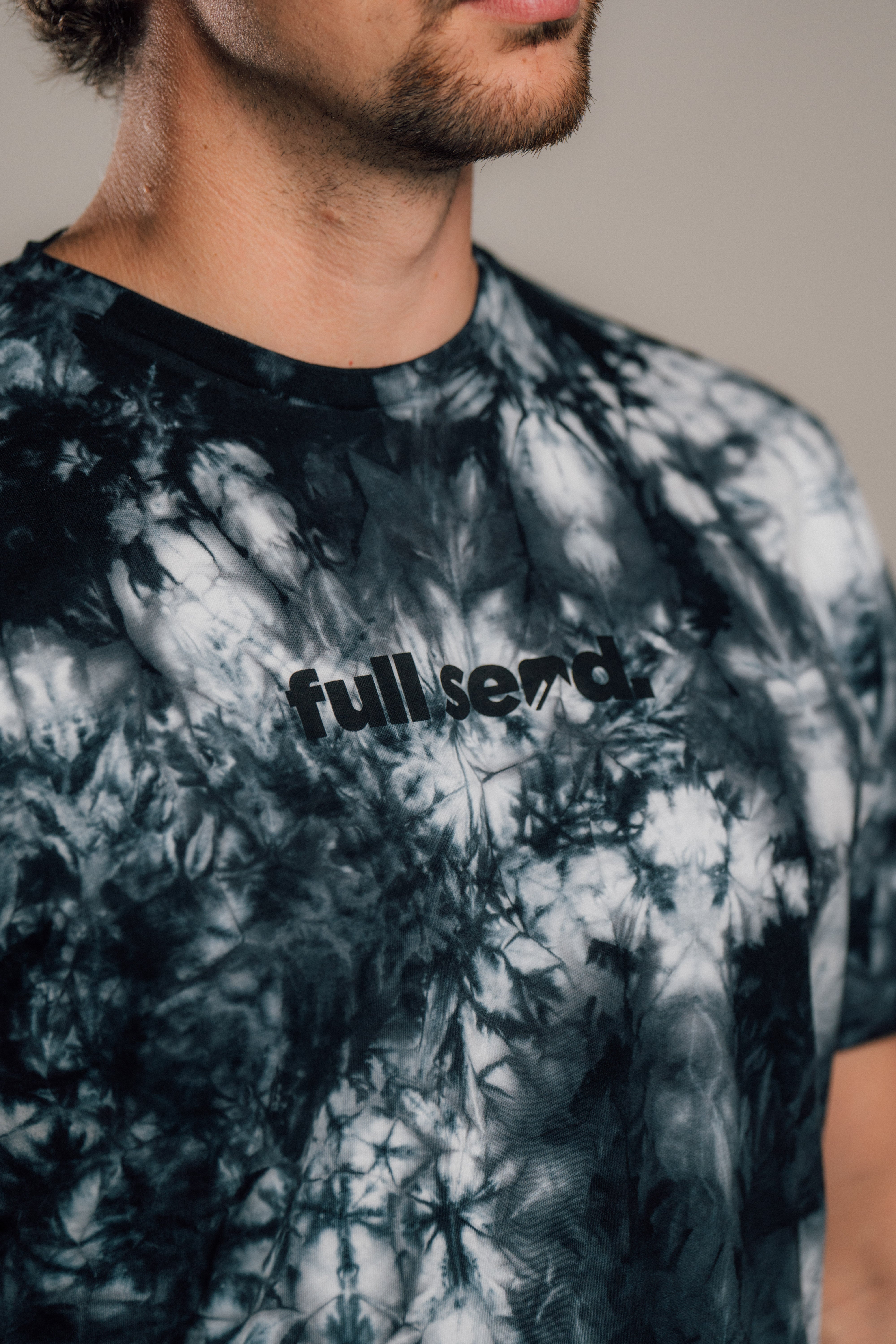 Black & White Batik Shirt